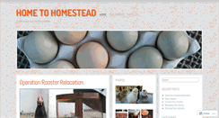 Desktop Screenshot of hometohomestead.com